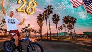 حتفلت بعيد ميلادي فأمريكا - Birthday in Venice beach 