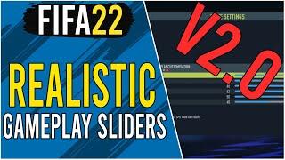 FIFA 22 Gameplay Sliders for More Realistic & Challenging Gameplay World ClassLegendary - v2.0