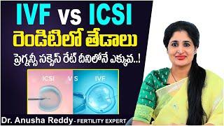 వీటి మధ్య తేడాలు ఇవే  Difference Between IVF and ICSI in Telugu  Best Fertility Center  Ferty9