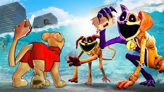 Can DOGDAY & CATNAP survive a TSUNAMI? Garrys Mod Sandbox