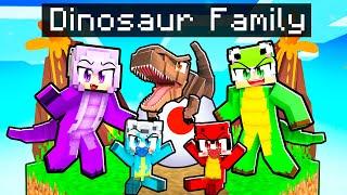 Having a DINOSAUR FAMILY in Minecraft