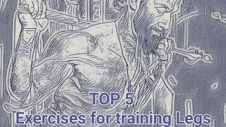 TOP 5 Best exercises for training Legs #sports #motivation #fitness #workout #workout glutes