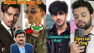 Talha Anjum Got angry on Shaan & Hamid Mir  Ducky Bhai Special Vlog  SKD about Commercial Rap