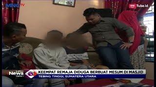 Diduga Berbuat Mesum di Area Masjid 4 Remaja di Tebingtinggi Diamankan Warga - LIM 0204