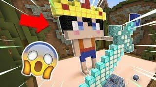 ¡HACEMOS A ELTROLLINO Y A UNA ESPADA LEGENDARIA  MINECRAFT BUILD BATTLE Pinky Chan