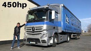 2018 Mercedes-Benz Actros 1845 Full Tour & Test Drive Night Run