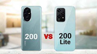 Honor 200 vs Honor 200 Lite