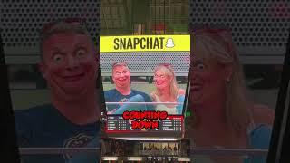 Snapchat Filters Take Over the Halftime Show  #snapchat #reaction #funny