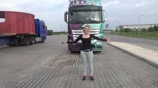 Trucking Girl & New Mercedes Actros ep 49