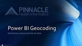 Geocoding in Power BI