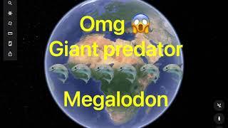 #268 so scary  i found real megalodon  in Google earth.with proof #shorts