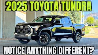 2025 Toyota Tundra SR5 TRD Off Road Do You Notice Anything Different?