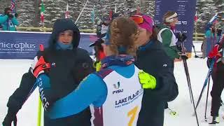 Womens 3 × 5 kilometre relay  Cross-country Skiing  2023 Winter World University Games  Last km