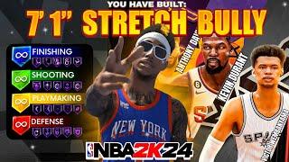 93 BLOCK + 92 DUNK + 91 3PT STRETCH BIG BUILD CAN DO EVERYTHING BEST CENTER BUILD IN NBA2K24