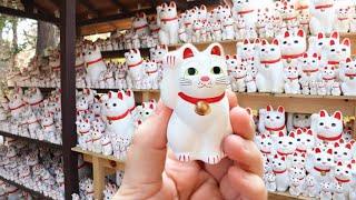 Gotokuji. The Lucky Cat Temple in Tokyo.