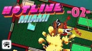 Hotline Miami - 02 - Überfall in Überlänge • Lets Play Hotline Miami deutsch