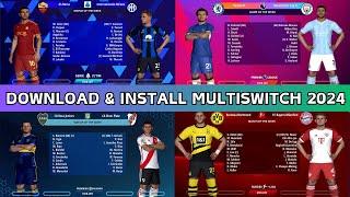 PES 2017 I New SiderX V4 I Multiswitch 2024 For All Patches - All Competitions Download & Install