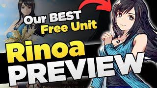 FF8 x WoTV Best Unit is the Freebie?? YEP FF8 Rinoa Preview FFBE War of the Visions