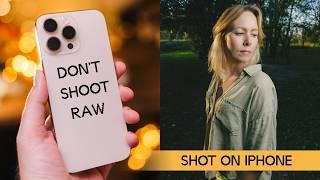 iPhone 16 Pro Max for Photographers Why I’m NOT Shooting in RAW