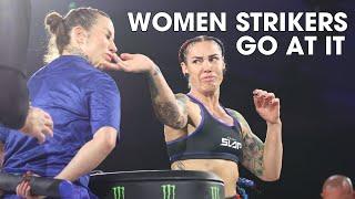 Women Strikers Go At It  Jackie Cataline vs Katharina Lehner  Power Slap 8 - Full Match