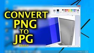How to Convert PNG to JPG - Easy No software required