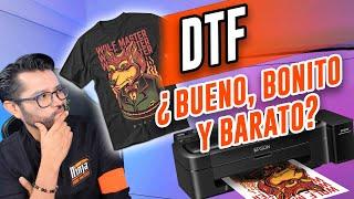 Impresora DTF para imprimir camisetas ¿Vale la pena?