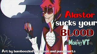 【ASMR】 Alastor wants to bite you PART 2「Vampire Alastor x Werewolf Listener Audio」