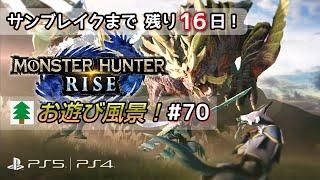 モンスターハンターライズ お遊び風景！#70  2023.04.12（金冠狙い）【MONSTER HUNTER RISE】