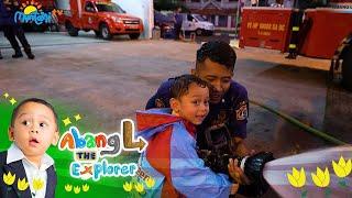 Serunya Abang L jadi Pemadam Kebakaran  Abang L The Explorer - Episode 11