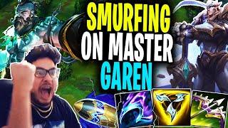 Solarbacca SMURFING  On Master Garen