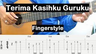Belajar Gitar Terima Kasihku Guruku Fingerstyle Tutorial Gitar Tab