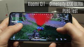 Xiaomi 13T PUBG Test  Mediatek Dimensity 8200 Ultra  All Graphics Settings and Gyroscope