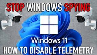 Disable Windows 11 Telemetry Internet Search Data Collection Cortana etc.