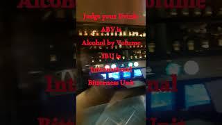 Bitter truth  Alcohols ABV & IBU  Science  Food