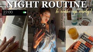 MY NIGHT ROUTINE TO WAKE UP EARLY  Productive habits to have a successful day