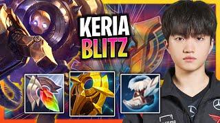 KERIA TRIES SOME BLITZCRANK SUPPORT  T1 Keria Plays Blitzcrank Support vs Thresh  Season 2024