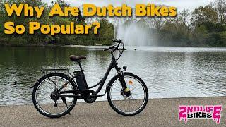 Why Dutch Bikes Are So Popular - iscooter U2 City Commuter Electric Bike