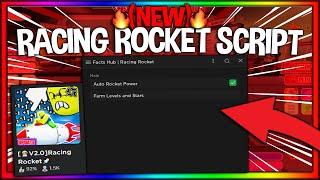 NEW *OP* Racing Rocket Script  Hack - Get Max Level  Infinite Stars  More  *PASTEBIN 2022*