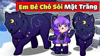 NABEE EM BÉ CHÓ SÓI MẶT TRĂNG ĐƯỢC HACHI NHẬN NUÔI TRONG MINECRAFT*NABEE SÓI MẶT TRĂNG 