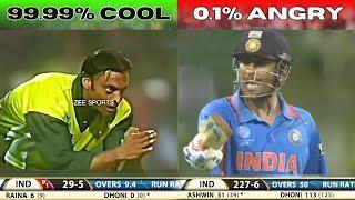 MS DHONI 10 ANGRY  MOMENTS IN CRICKET  DHONI LOST HIS COOL