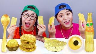 Vàng tráng miệng thạch nhãn cầu sô cô la Mukbang DONA