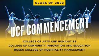 UCF Fall 2022 Commencement  December 17 at 9 a.m.