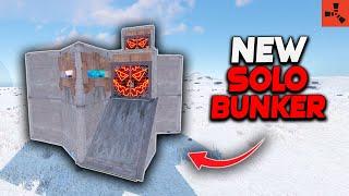 Perfect NEW BUNKER SOLO In Rust  Rust Base Design 2024