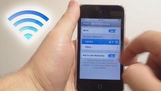 How to Setup WiFi on your iPhone iPod Touch or iPad