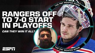 Do the Rangers have ENOUGH to win it all? Their POWER PLAY has been ON FIRE  The Pat McAfee Show