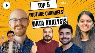 Top5 YouTube Channels for Learning Data Analysis @RishabhMishraOfficial ​@AlexTheAnalyst