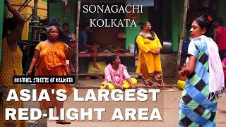 UNSEEN Streets of Asias Largest Red-Light District SONAGACHI Brothel Kolkata West Bengal IN 4K