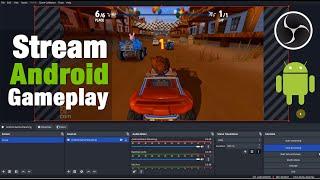  How to Stream Android Gameplay Screen Using OBS - Record Internal + Mic Audio  NO ROOT