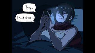 I cant sleep  Comic Dub