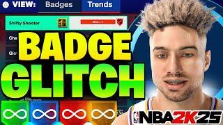 FASTEST MAX BADGES & 99 OVERALL METHOD on NBA 2K25 - BEST BADGE & MyPOINTS GLITCH on 2K25